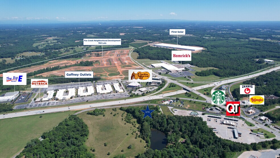 102 Forestdale Dr, Gaffney, SC à vendre - Photo de l’immeuble – Image 2 sur 10