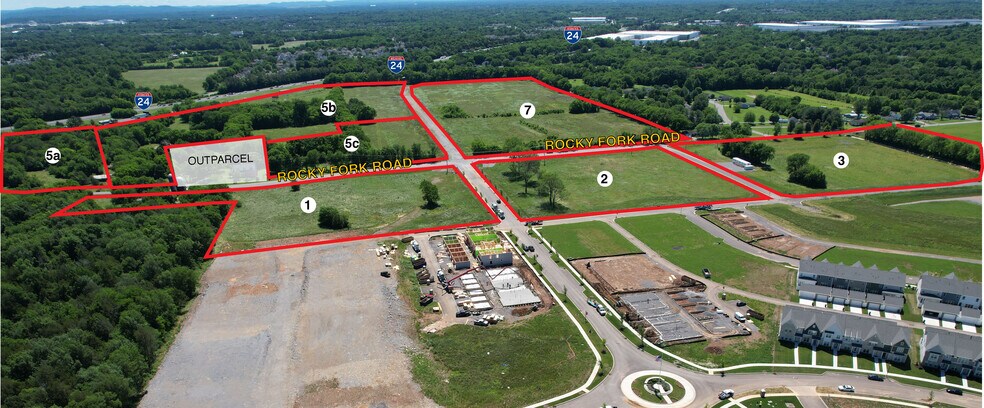 0 0 Rocky Fork Rd, Smyrna, TN à vendre - Aérien – Image 2 sur 2