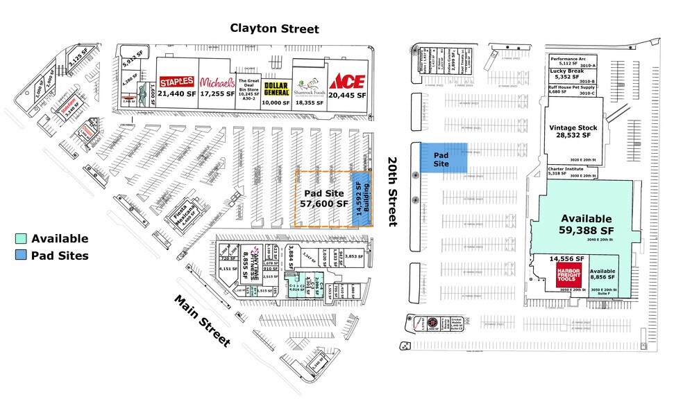 3030 E Main St, Farmington, NM à louer - Plan de site – Image 2 sur 9