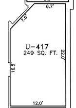 1035 Pearl St, Boulder, CO à louer Plan d’étage– Image 2 sur 2