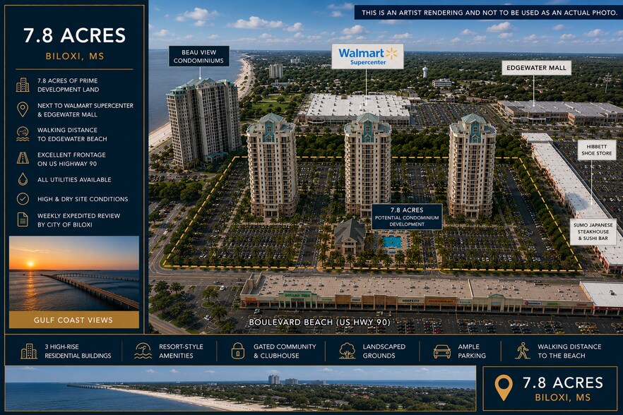 2668 Beach Blvd, Biloxi, MS à vendre - Photo de l’immeuble – Image 3 sur 14