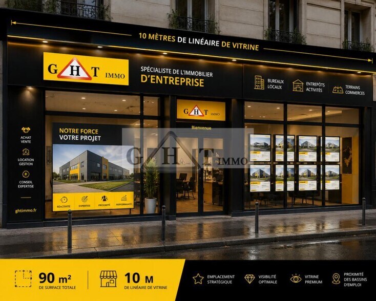 Local commercial dans Saint-Maur-des-Fossés à louer - Photo de l’immeuble – Image 1 sur 3