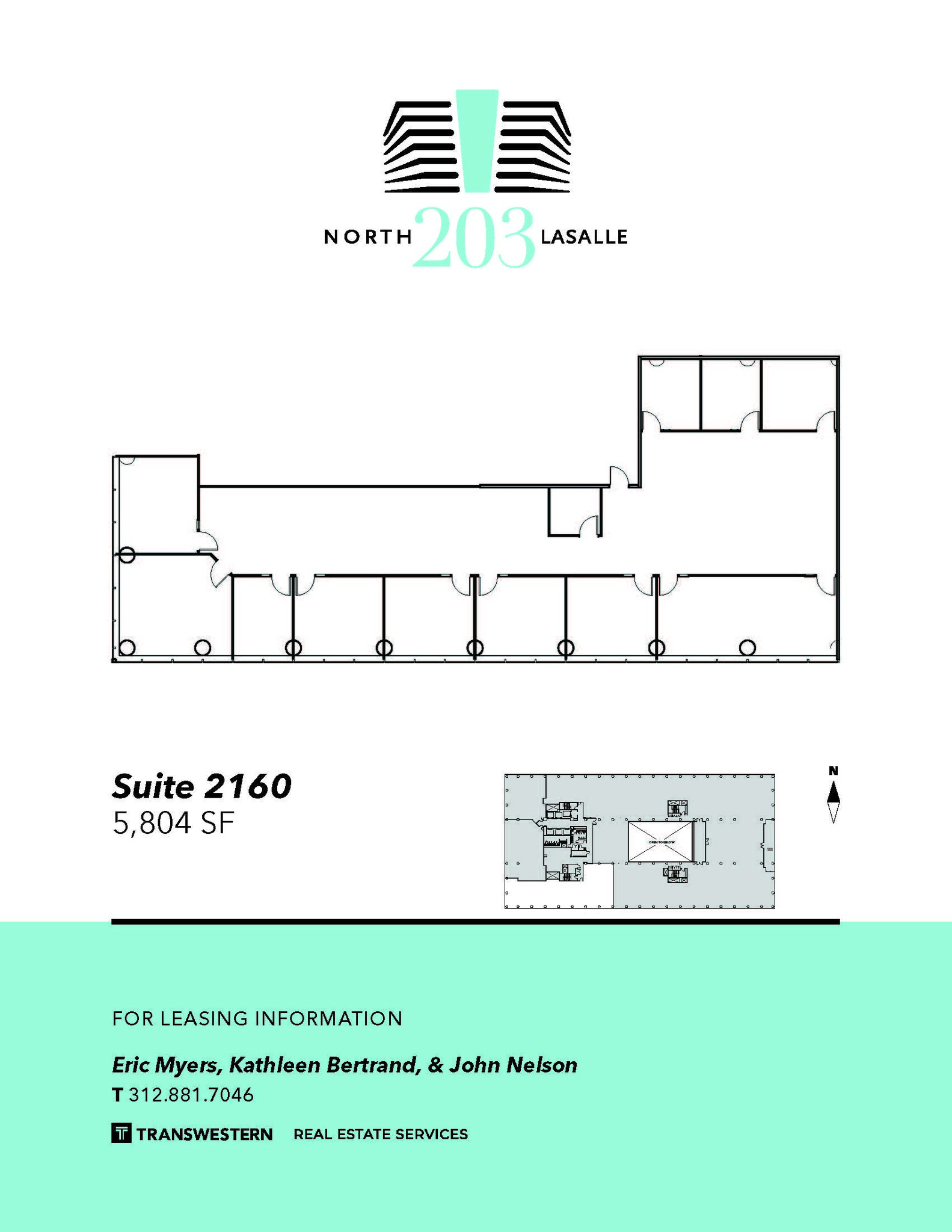 203 N LaSalle St, Chicago, IL à louer Plan d’étage– Image 1 sur 1