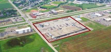608 12th Ave E, Kindersley, SK - VUE AÉRIENNE  vue de carte