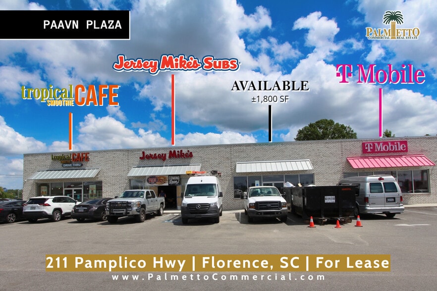 211 Pamplico Hwy, Florence, SC à louer - Photo de l’immeuble – Image 2 sur 3