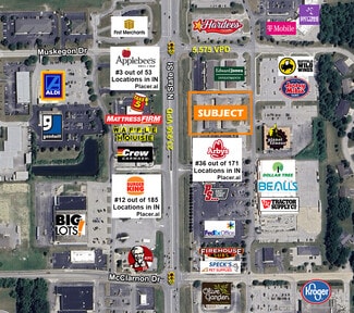 Plus de détails pour 1745 N State St, Greenfield, IN - Local commercial à louer