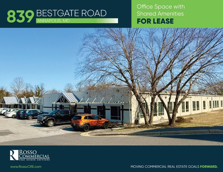 839 Bestgate Rd, Annapolis, MD à louer - Photo de l’immeuble – Image 1 sur 11