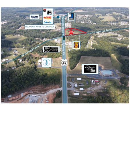 3375 W Georgia Rd, Piedmont, SC à vendre - Photo principale – Image 1 sur 1