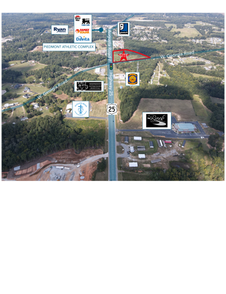 Plus de détails pour 3375 W Georgia Rd, Piedmont, SC - Terrain à vendre