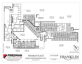 29200 Northwestern Hwy, Southfield, MI à louer Plan d’étage– Image 2 sur 2