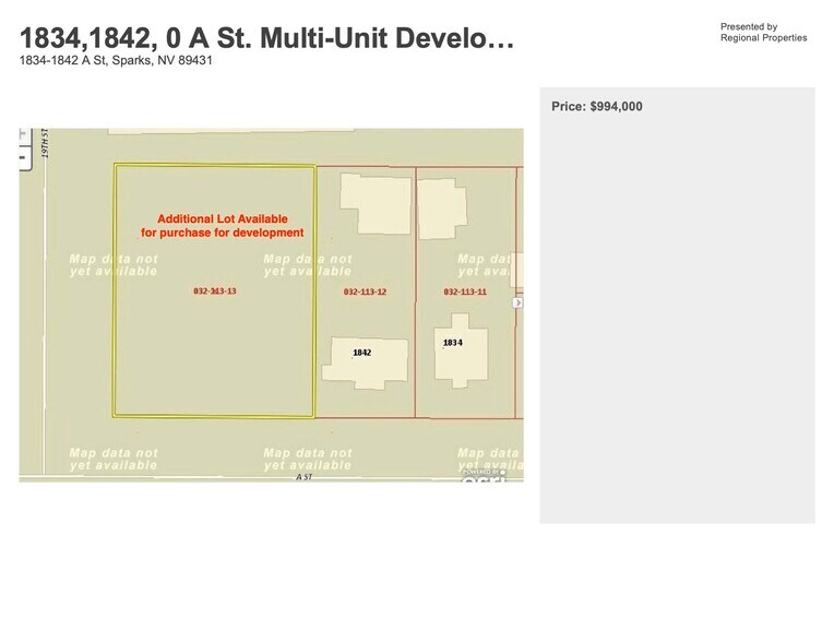 1834-1842 A St, Sparks, NV à vendre - Photo de l’immeuble – Image 2 sur 2