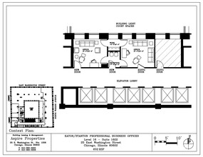 25 E Washington St, Chicago, IL à louer Plan de site– Image 1 sur 1