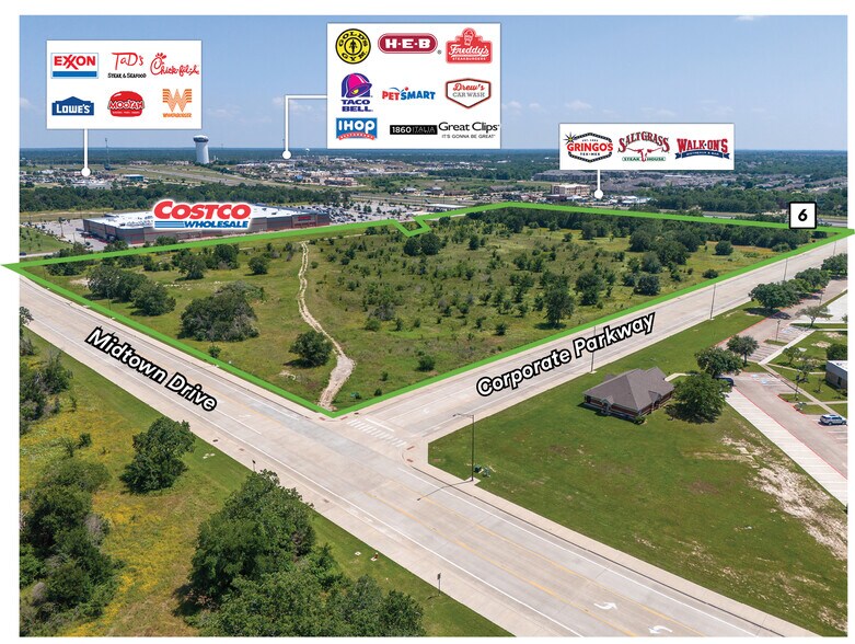Highway 6 and Corporate Pkwy, College Station, TX à vendre - Photo de l’immeuble – Image 2 sur 7