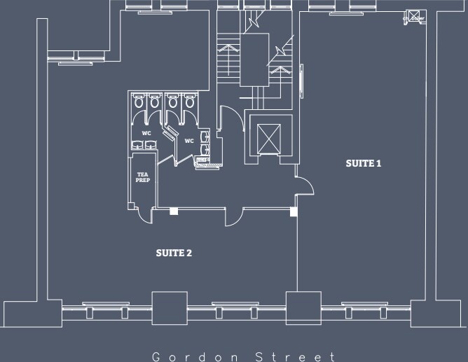 46 Gordon St, Glasgow à louer - Plan d’étage – Image 2 sur 2