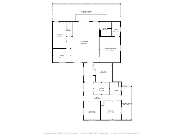 2706 Old Moultrie Rd, Saint Augustine, FL à louer - Plan d’étage – Image 2 sur 31
