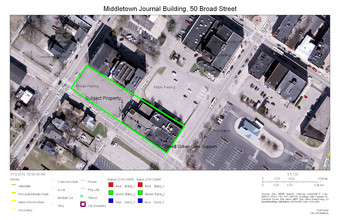 50 S Broad St, Middletown, OH - Vue aérienne vue de carte