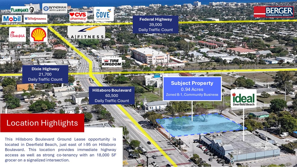 180 W Hillsboro Blvd, Deerfield Beach, FL à louer - Photo de l’immeuble – Image 3 sur 4