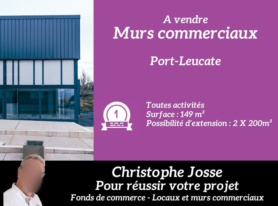 Local d'activités dans Leucate à vendre Photo de l’immeuble– Image 1 sur 8