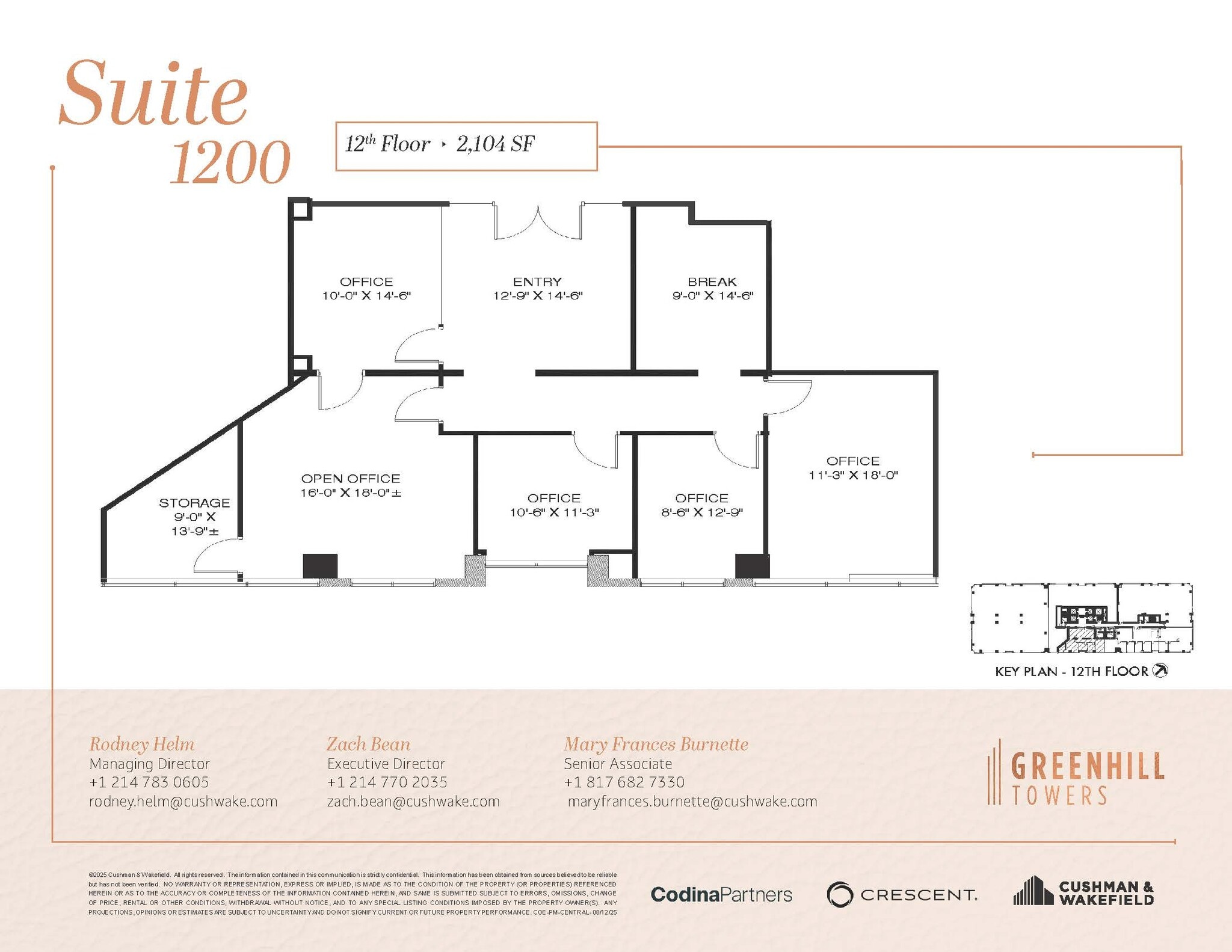 14131 Midway Rd, Addison, TX à louer Plan d’étage– Image 1 sur 1