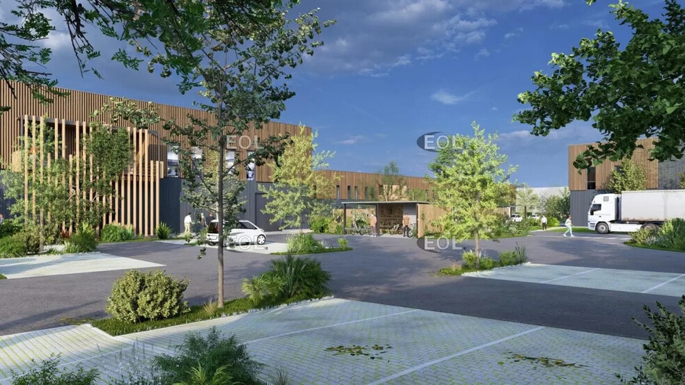 Local d’activités dans Brie-Comte-Robert à louer - Photo de l’immeuble – Image 2 sur 4