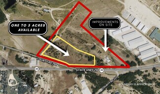 Plus de détails pour 19950 W Hwy 29, Liberty Hill, TX - Terrain à louer
