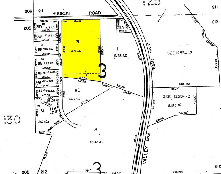 700 Hudson Rd, Griffin, GA à louer - Plan cadastral – Image 2 sur 8