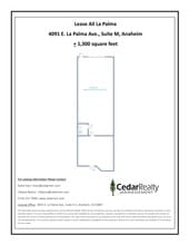4091 E La Palma Ave, Anaheim, CA à louer Plan de site– Image 1 sur 1
