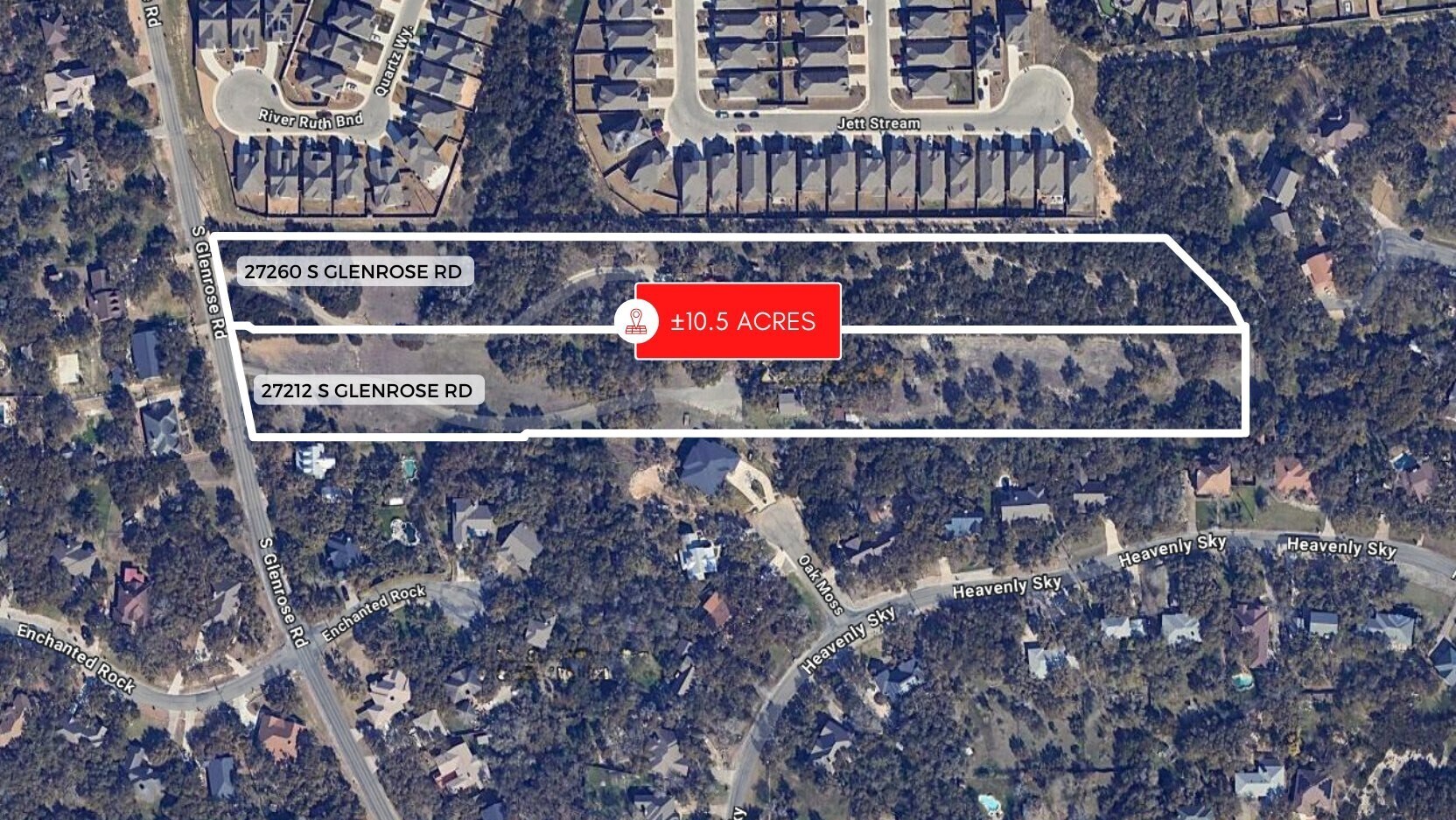 27212-27260 S Glenrose Rd, San Antonio, TX à vendre Aérien– Image 1 sur 3