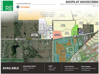 Plus de détails pour NWQ OF HWY 66 & BEN PAYNE ROAD, Fate, TX - Local commercial à louer