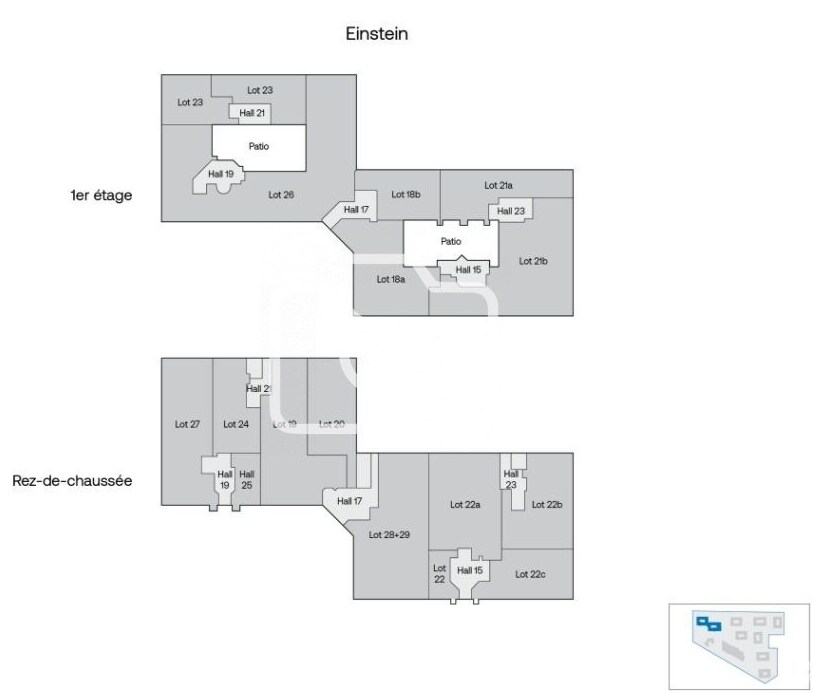 Local d’activités dans Antony à louer Plan d’étage– Image 1 sur 1
