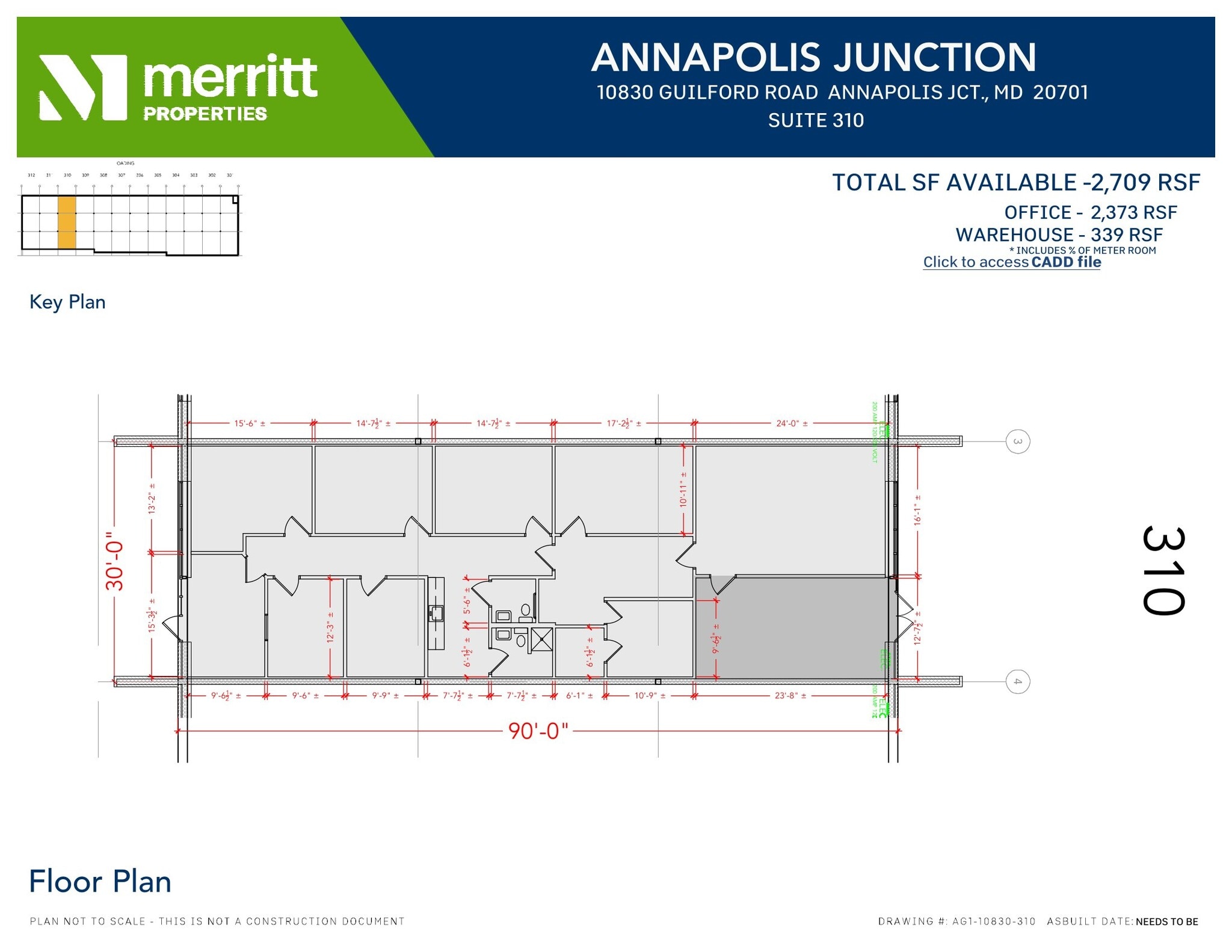 10840 Guilford Rd, Annapolis Junction, MD à louer Plan d’étage– Image 1 sur 1