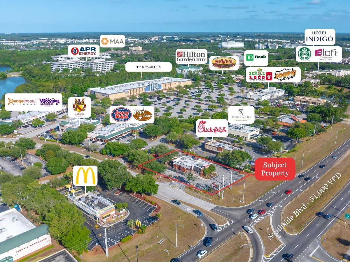 4453 Southside Blvd, Jacksonville, FL à vendre Aérien– Image 1 sur 5
