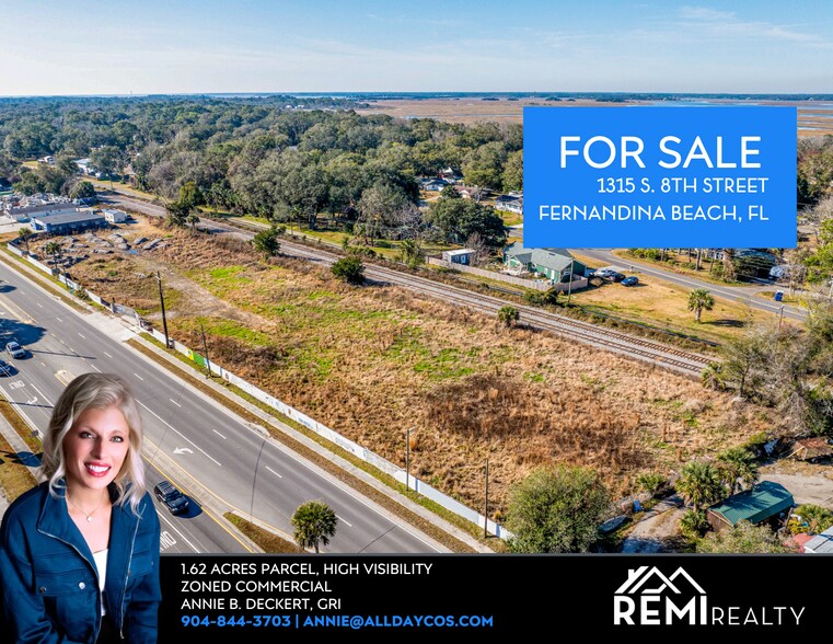 1315 S 8th St, Fernandina Beach, FL à vendre - Photo de l’immeuble – Image 1 sur 14