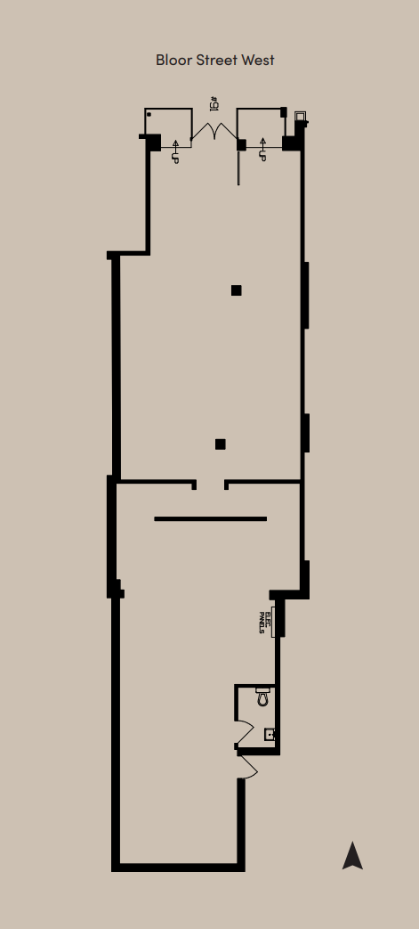 89 Bloor St W, Toronto, ON à louer Plan d’étage– Image 1 sur 2