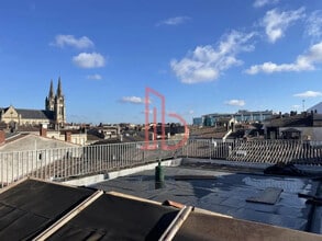 Bordeaux - VUE AÉRIENNE vue de carte