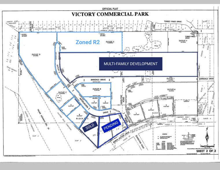 US Highway 14 & Victory Drive, Mankato, MN à vendre - Plan cadastral – Image 2 sur 20