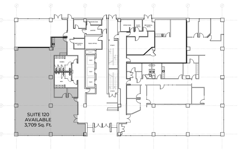 50 Queen St N, Kitchener, ON à louer Plan d’étage– Image 1 sur 1