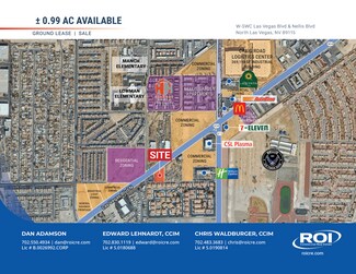 Plus de détails pour Nellis Boulevard Blvd, Las Vegas, NV - Terrain à louer
