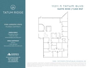 11209 N Tatum Blvd, Phoenix, AZ à louer Plan de site– Image 1 sur 1