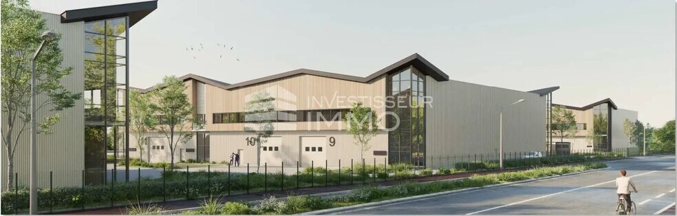 Local d’activités dans Osny à louer - Photo de l’immeuble – Image 3 sur 10