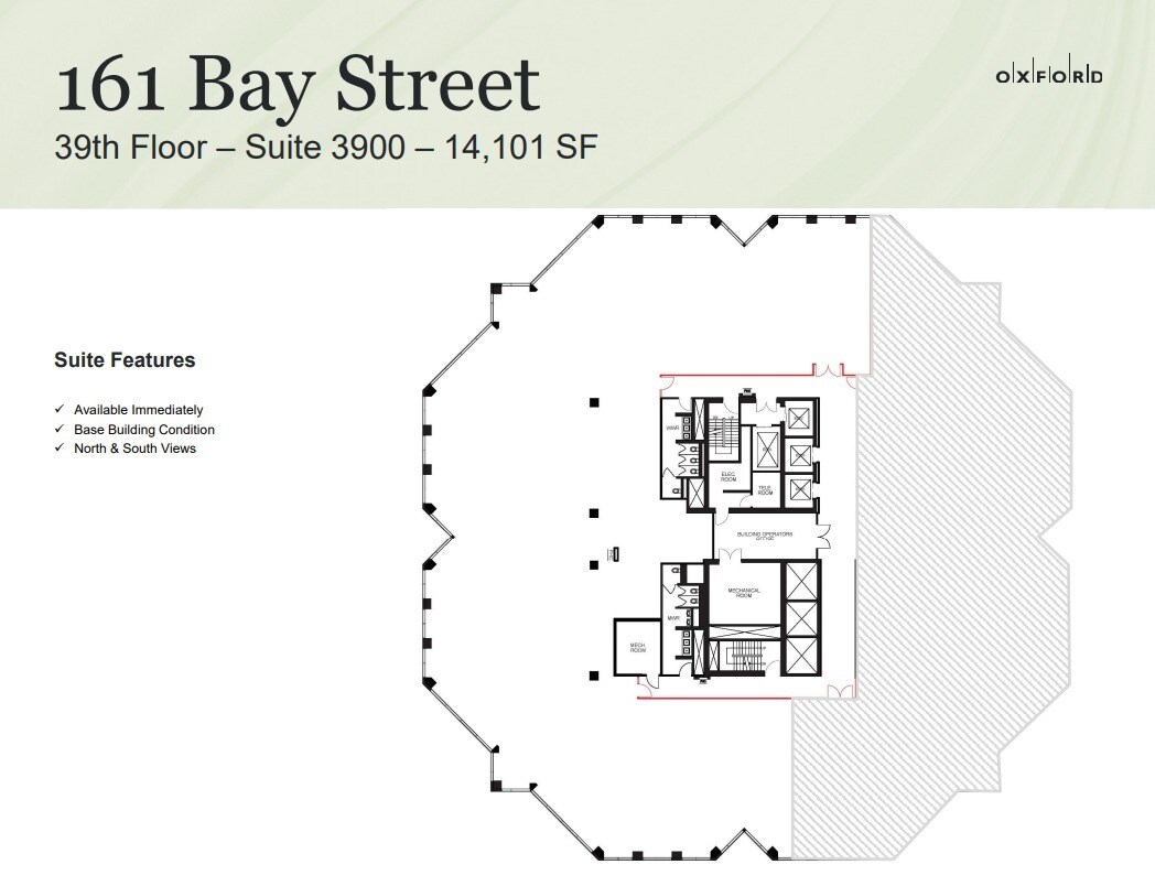 161 Bay St, Toronto, ON à louer Plan d’étage– Image 1 sur 1