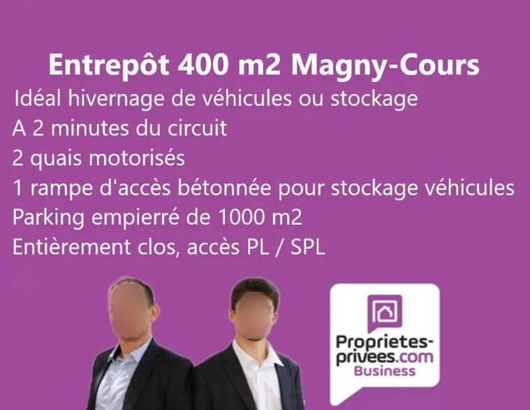 Industriel/Logistique dans Magny-Cours à louer - Photo de l’immeuble – Image 1 sur 4