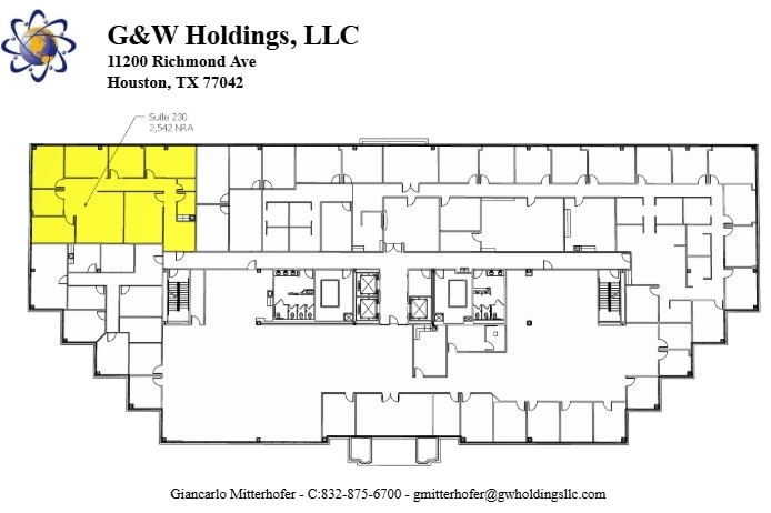 11200 Richmond Ave, Houston, TX à louer Plan d’étage– Image 1 sur 1