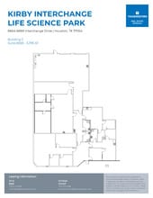8901-8933 Interchange Dr, Houston, TX à louer Plan d’étage– Image 1 sur 1