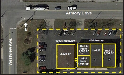 485 W Armory Dr, South Holland, IL à louer - Aérien – Image 2 sur 4