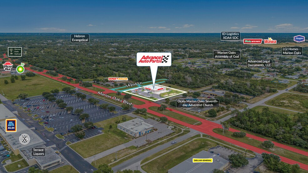 187 Marion Oaks Blvd, Ocala, FL à vendre - Photo de l’immeuble – Image 3 sur 5
