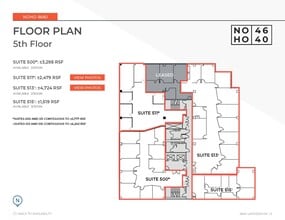4640 Lankershim Blvd, North Hollywood, CA à louer Plan d’étage– Image 1 sur 1