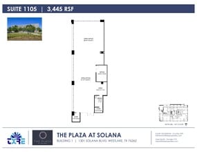 1301 Solana Blvd, Westlake, TX à louer Plan d’étage– Image 1 sur 1