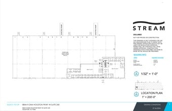8844 N Sam Houston Pky W, Houston, TX à louer Plan de site– Image 1 sur 1