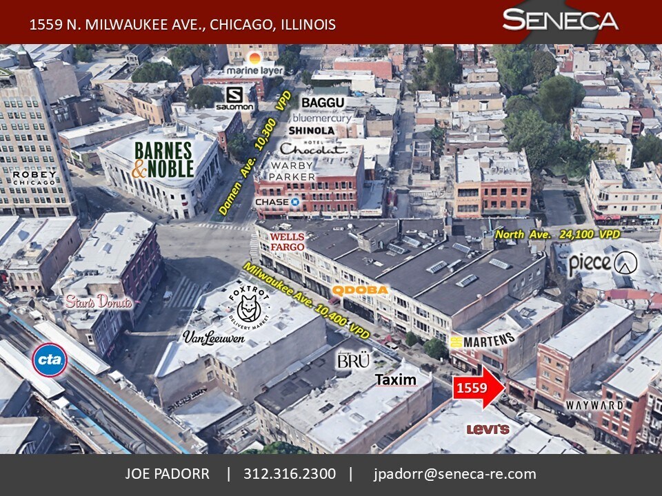 1559 N Milwaukee Ave, Chicago, IL à vendre Photo de l’immeuble– Image 1 sur 7